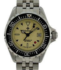 Orologio subacqueo Zodiac 28 mm donna professionale quadrante luminoso punto rosso - 108.21.07!