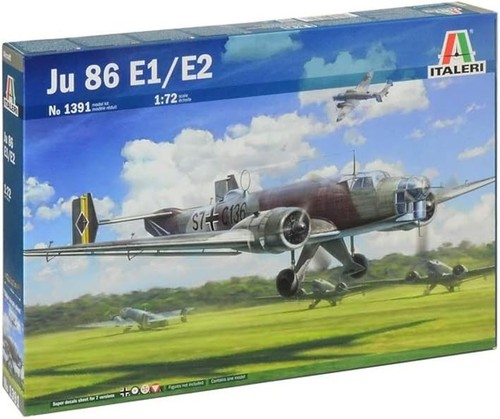 Italeri 1391 1 e 2 - ju-86, e-1/e-2