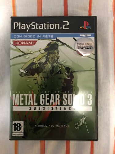 Metal gear solid subsistence - gear,