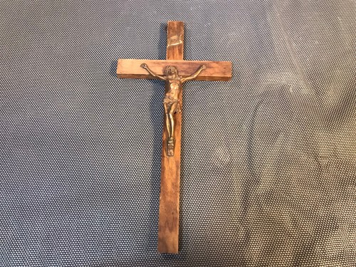 Antico crocifisso legno - crocifisso,