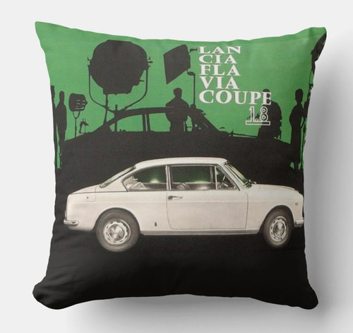 Cuscino 40x40 tributo lancia - tributo,