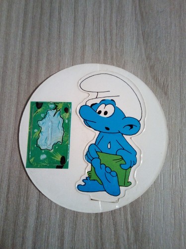 Adesivo cartonato serie puffi - cartonato/,