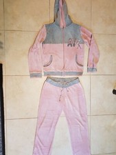 lotto 1273b tuta rosa-grigio ARGENTO VIVO tg 44 donna