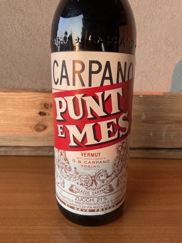 Bottiglia carpano punt - carpano, e