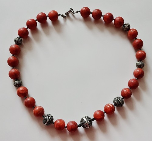 Collana perle argento - argento, catalin