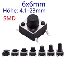 6x6x4.1mm-23mm SMD tattile