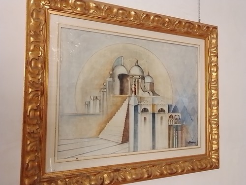Carlo brenna affresco - affresco, tela