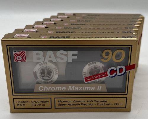 Cassetta basf chrome maxima - cassetta,