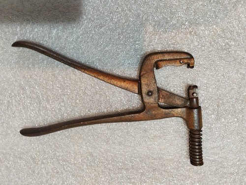 Pinza per bottoni occhielli - pinza,