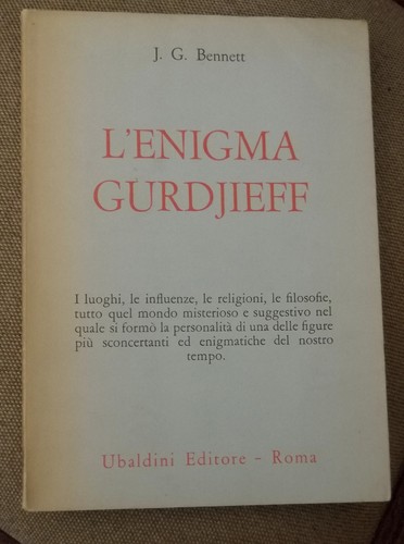 Enigma gurdjieff j - -, j.g