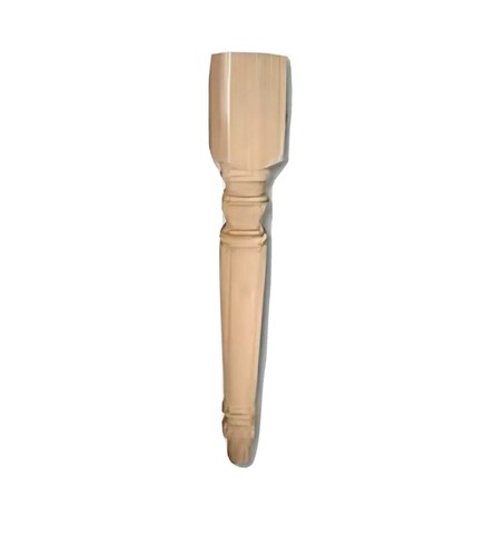 Gamba legno tornita - in,