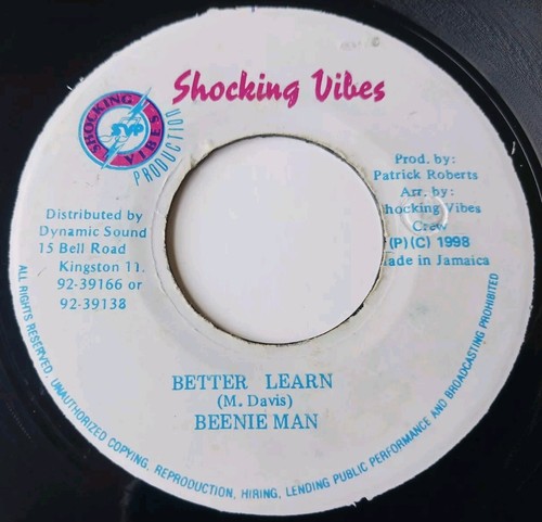 Beenie man better learn - man,