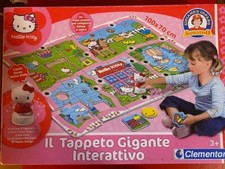 Gioco da tavolo Il tappeto gigante interattivo Hello Kitty Clementoni puzzle
