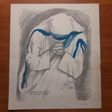 Ritratto Madre Teresa - Mario Berrino - Alassio 1998