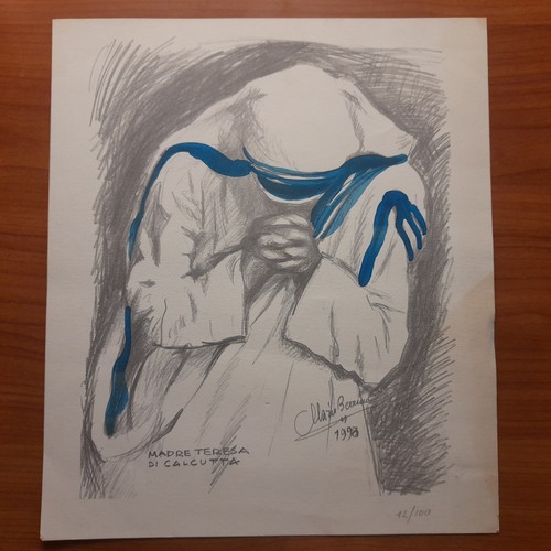 Ritratto madre teresa mario - ritratto,