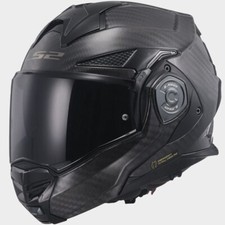 CASCO MOTO LS2 ADVANT X FF901 CARBON SOLID REVERSIBILE MODULARE APRIBILE LUCIDO