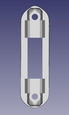 Piastra di bloccaggio per