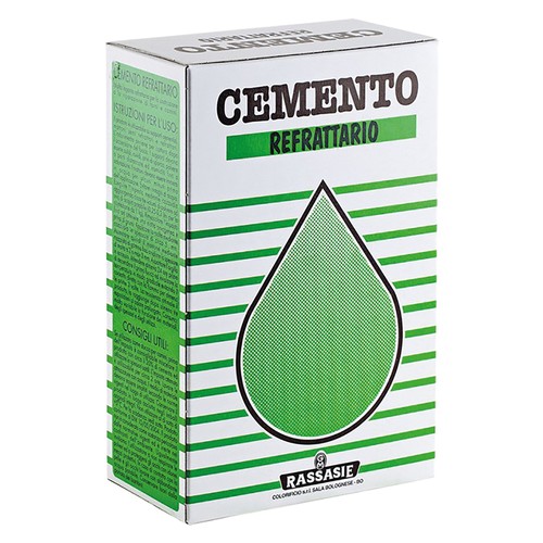 Cemento refrattario 1 12 - refrattario, kg.