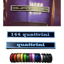 quattrini TARGHETTA POSTERIORE VESPA PERSONALIZZATA CUSTOM REAR BADGE smallframe