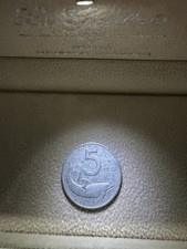 Moneta 5 LIRE DELFINO