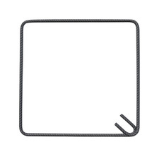 Staffa Chiusa Armatura Ferro