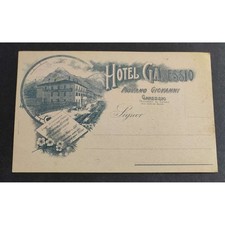 Cartolina Menu - Hotel