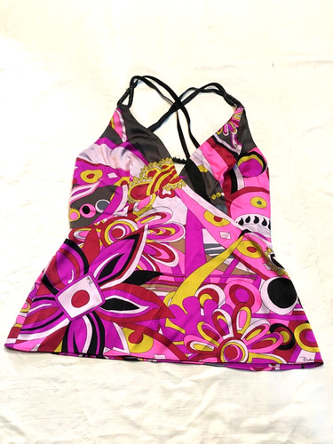 Top emilio pucci seta elastan - top,