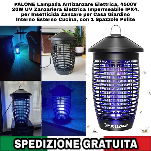 Lampada antizanzare elettrica - antizanzare,