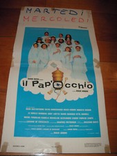 LOCANDINA Il Papocchio Benigni Arbore Abatantuono Sorelle Bandiera Luotto Rossel