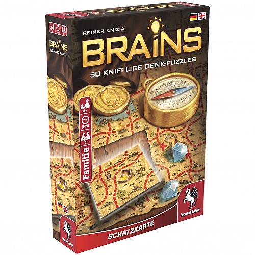 Brains mappa del tesoro - mappa,