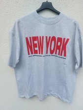 T Shirt Zara cotone grigio