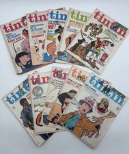 Lot 10 Journaux Tintin