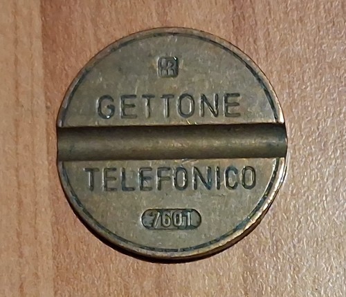 Gettone telefonico 7601 - telefonico,