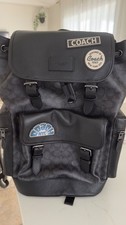 Zaino Coach in vera pelle -