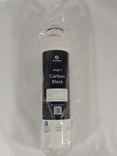 Filtro acqua blocco carbonio