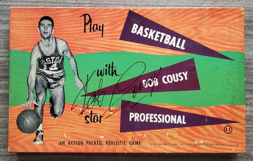 Bob cousy firmato 1950 - bob,