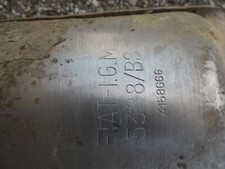 AUTO FIAT RITMO 125 SILENZIATORE MARMITTA IGM 5388 BS 4158666 GARA RALLY ABARTH