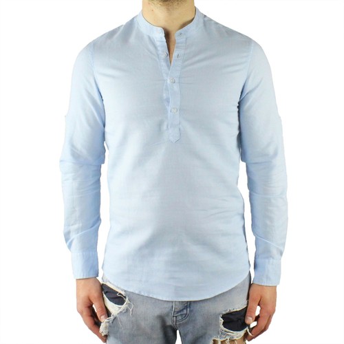 Camicia uomo collo coreana - uomo,