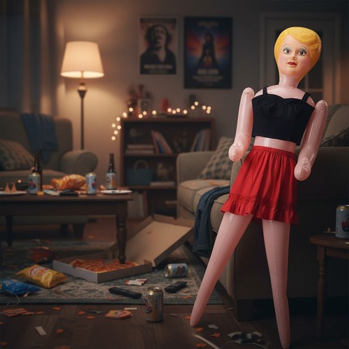 Bambola rosa realistica - , 59