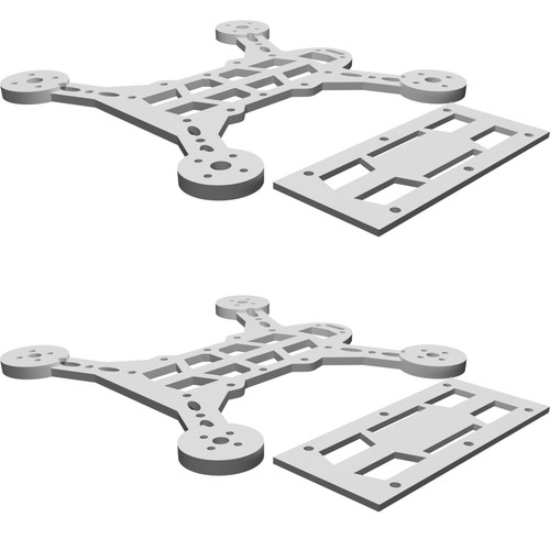 Telaio micro quadricottero - micro, per