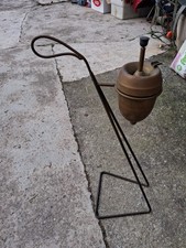 VINTAGE 1950s Metal Floor Stem