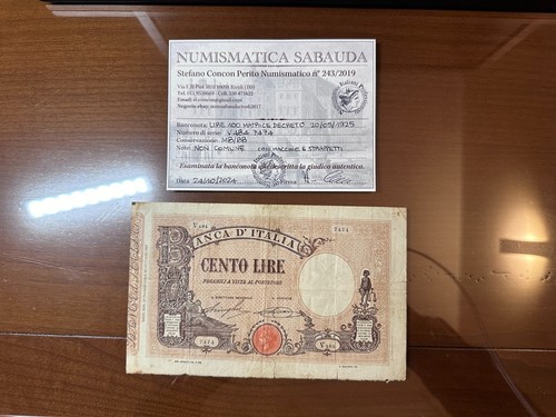Regno italia lire 100 - regno,