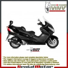 Scarico Completo MIVV Urban Acciaio inox per Suzuki Burgman 250 2003 > 2006