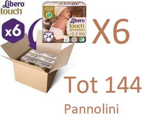Pannolini libero touch - 0, (