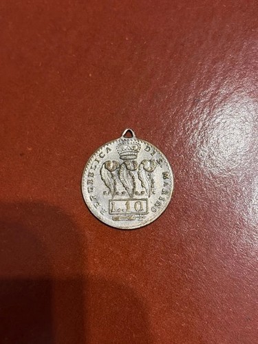 Medaglia moneta lire 1926 - medaglia, 10