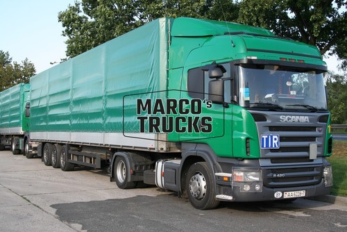 Foto camion scania r420 telone - foto,