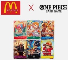 PreOrder !! ONE PIECE Card Game Promotion Set 2025  Mcdonald's Promo Set 6 Pezzi