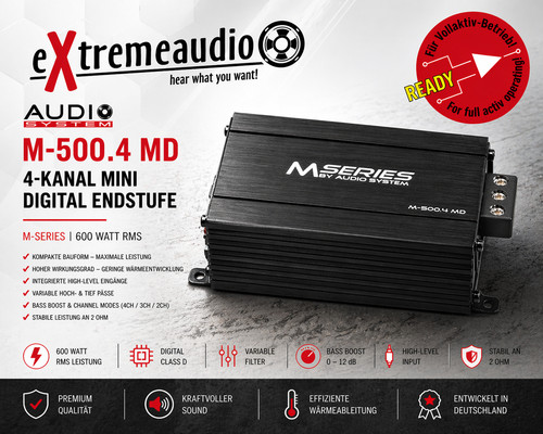 Sistema audio 500 - sistema, 4