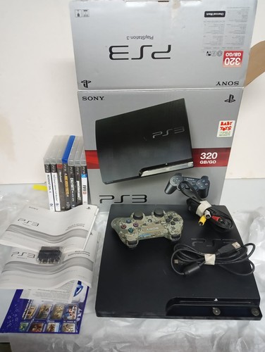 Console ps3 completa - console, con