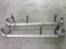 MITSUBISHI PAJERO V20 COPPIA BARRE LATERALI  PEDANE SOTTOPORTA ORIGINALI 3 PORTE